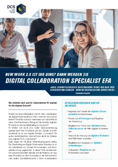 Flyer Digital Collaboration Specialist EFA